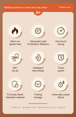 UV Shoes Dryer ,Temperature Boot Dryer Sterilization and Deodorization Machine