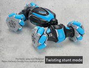 Gesture-Control Stunt Car – Hand‑Sensor 360° Spins, LED Lights & Remote