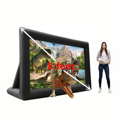 8ft 10ft 18ft Inflatable Outdoor Projector Movies Screen with Low-Noise Blower