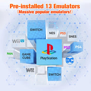3760+ 3D/AAA Games for PS4/PS3/PS2/Switch/WII/WIIU/N64/DC Etc Portable 500GB Launchbox External Gaming Hard Drive for Windows PC