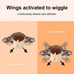 Flappy Bird Cat Toy Rechargeable Pet Cat+ Remote and Control USB