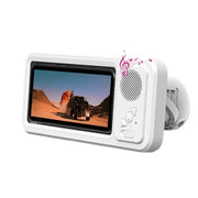 IPX4 Waterproof Phone Case with Bluetooth Speaker Wall Mount Phone Holder