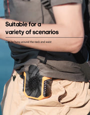 Kinscoter 6000mAh Hanging Neck/Waist Fan