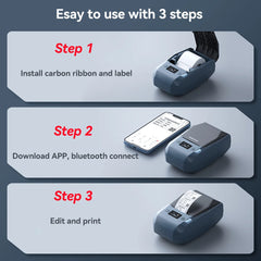 Wireless 20-50 mm Printer