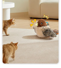 Flappy Bird Cat Toy Rechargeable Pet Cat+ Remote and Control USB