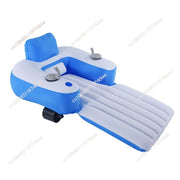 Adults Lightweight Durable Motorized Inflatable Lounger Hammock Raft Pool