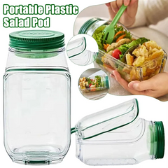 A03F-Plastic Salad Pod Containers