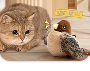 Flappy Bird Cat Toy Rechargeable Pet Cat+ Remote and Control USB