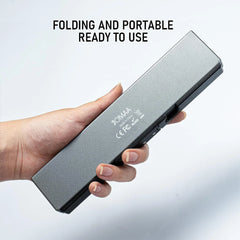 Rechargeable Bluetooth Keyboard for Laptop iPad Phone Mini Portable Folding Keyboard