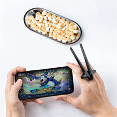 Anti-dirty Hand Finger Chopsticks Phone Clip Snacks