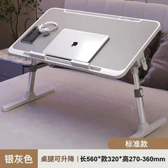 Lift Foldable Laptop Table for Bed Stand for Working Read with Radiator Drawer