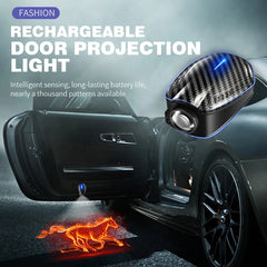 2pcs Angel Wings  Rechargeable Led Car