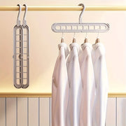 3pcs, Plastic 9/1 Foldable Hangers