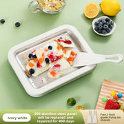 Ice Cream Maker Pan with 2 Scrapers