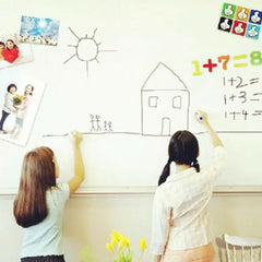 Erasable Whiteboard Blackboard Sticker PVC Teaching Wall