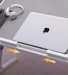 Lift Foldable Laptop Table for Bed Stand for Working Read with Radiator Drawer