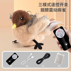 Flappy Bird Cat Toy Rechargeable Pet Cat+ Remote and Control USB