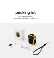 Kinscoter 6000mAh Hanging Neck/Waist Fan