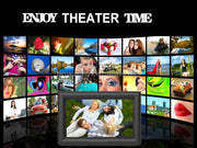 8ft 10ft 18ft Inflatable Outdoor Projector Movies Screen with Low-Noise Blower