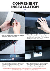 2pcs Angel Wings  Rechargeable Led Car