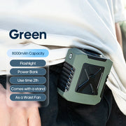 Kinscoter 6000mAh Hanging Neck/Waist Fan