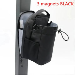 Magnetic Gym water bottle Bag Large Capacity , Carrier Bag With Phone Pocket Portable