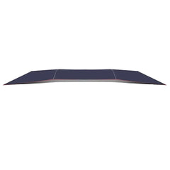 4.2x2.1m Car Summer Sunshade Umbrella Fully Automatic, Remote Control Portable Canopy Cover
