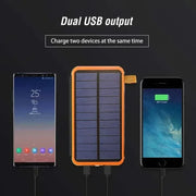 OnePlus 200000mAh Sun Powerbank, Folding Solar Panel USB, Camping Waterproof