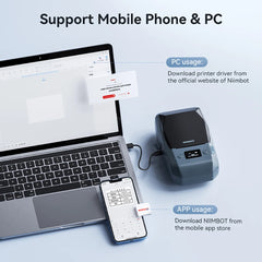 Wireless 20-50 mm Printer