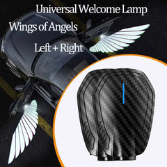 2pcs Angel Wings  Rechargeable Led Car