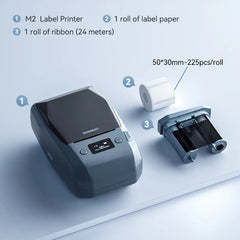 Wireless 20-50 mm Printer