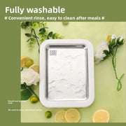 Ice Cream Maker Pan with 2 Scrapers