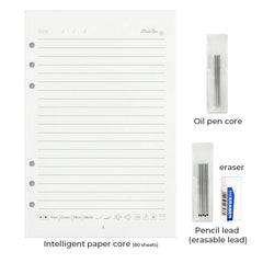 Digital Handwriting Note Book Smart Sync Pen Diary , AI ,Voice Drawing Bluetooth Writing Pads Playback