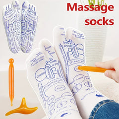 Massage Relieve Tired Feet Socks , Reflexology  Foot Care