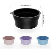 Face Bowl for Ice with Built-In Icetray