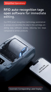 Wireless 20-50 mm Printer