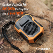 Kinscoter 6000mAh Hanging Neck/Waist Fan
