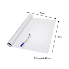 Erasable Whiteboard Blackboard Sticker PVC Teaching Wall
