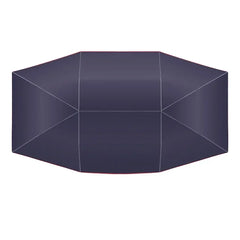 4.2x2.1m Car Summer Sunshade Umbrella Fully Automatic, Remote Control Portable Canopy Cover