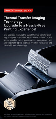 Wireless 20-50 mm Printer