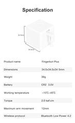 Bluetooth Fingerbot Plus Robot