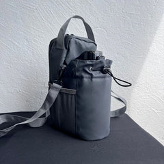 Magnetic Gym water bottle Bag Large Capacity , Carrier Bag With Phone Pocket Portable