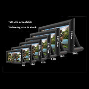 8ft 10ft 18ft Inflatable Outdoor Projector Movies Screen with Low-Noise Blower