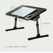 Lift Foldable Laptop Table for Bed Stand for Working Read with Radiator Drawer