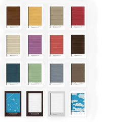 25Mm Measurement Cordless Shading Fabric Frame Mini Skylight Cellular Blinds Louver Windows