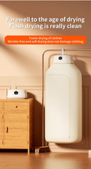Mini Dryer Foldable Electric With Dryer Bag And Time Set Travel Style