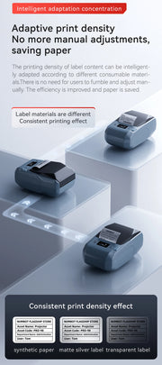 Wireless 20-50 mm Printer