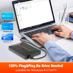 3760+ 3D/AAA Games for PS4/PS3/PS2/Switch/WII/WIIU/N64/DC Etc Portable 500GB Launchbox External Gaming Hard Drive for Windows PC