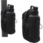 Magnetic Gym water bottle Bag Large Capacity , Carrier Bag With Phone Pocket Portable