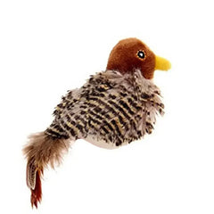 Bird Cat Toy for Indoor, Interactive Catnip Toys, Simulated Chirping Flapping Wings Bird, Upgrade Plush Kitten Exercise Toys